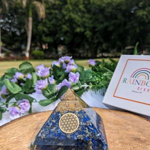 Lapis Lazuli Orgonite Pyramid