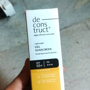 Deconstruct Gel  Sunscreen