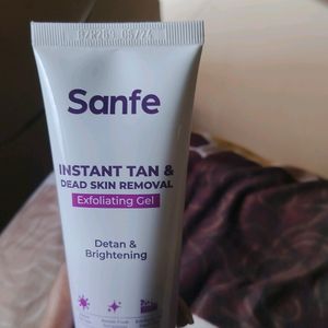 Sanfe Instant Tan And Dead Skin Remoing Gel