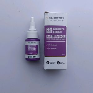 Dr. Sheth's Rosemary & Redensyl Hair serum In Oil