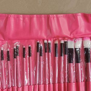 Lazy Girl Makeup Brushes Set With PU Leather Case