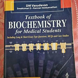 Vasudevan Textbook Of Biochemistry