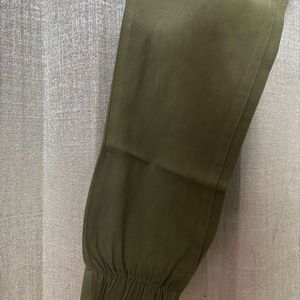 Women’s Olive Green Joggers From Red Tape