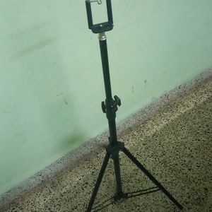 Long Tripod Stand with Adjustable Mobile Clip