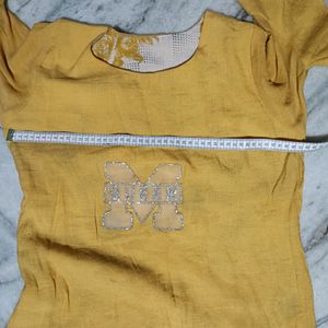 Yellow Women Top