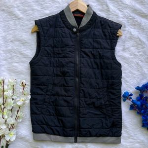 Zara Man gillet sleevless quilted jacket