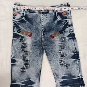 T-shirt  Jeans  Set With 1 Free Tshirt