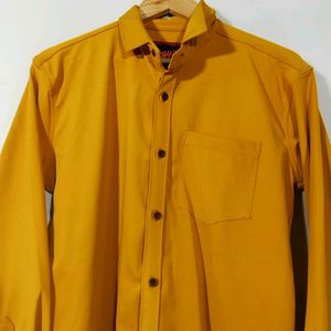 Yellow Casual Shirt (Men)