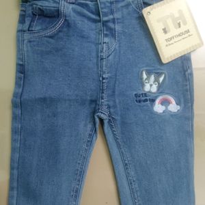 Newborn Baby Girls Jeans