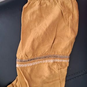 Mustard Color Kurta