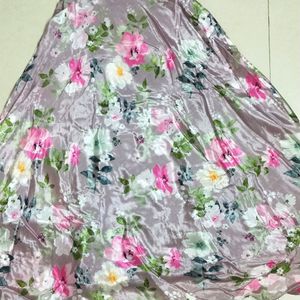 Handwork Floral Gown