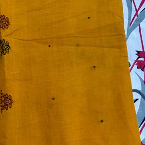 Double Border Cotton Bomkai Saree