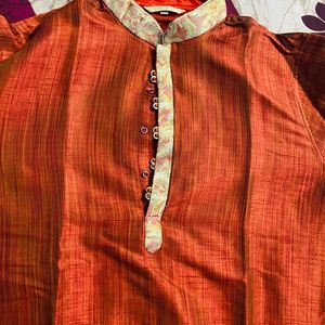 Men Dhoti Kurta Set 🧡