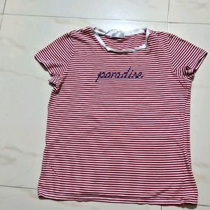 Red And White Striped T Shirts