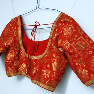 Designer Red Blouse | Party Wear