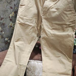 Max Beige men Trousers