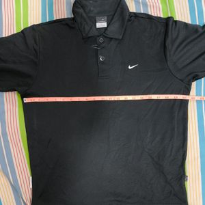 Nike, Sphere Dry, Polo Golf Black, Collar T Shirt