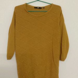Sweatshirt (Mustard Yellow Colour)