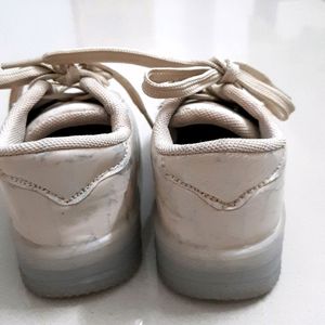 Baby Girl Shoes Cream Colour