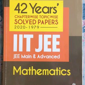 PHYSICS CHEMISTRY MATHEMATICS 42 YEARS CHAPTERWISE