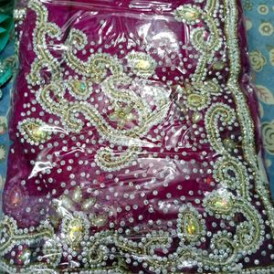 Party Wear Net Saree