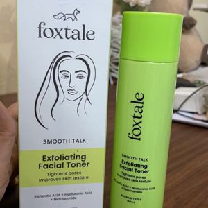 Foxtale Exfoliating Face Toner