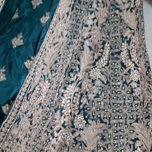 Heavy Zardozi Work Designer Bridal Lehenga