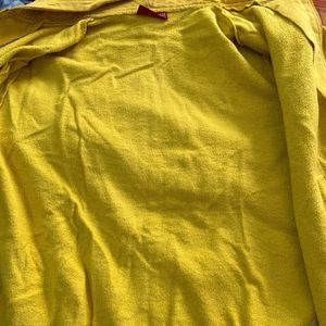 Puma Winter Jacket Hoodie Yellow (M)