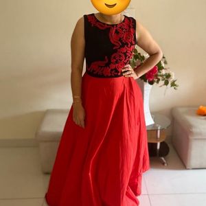 Embroidered Gown