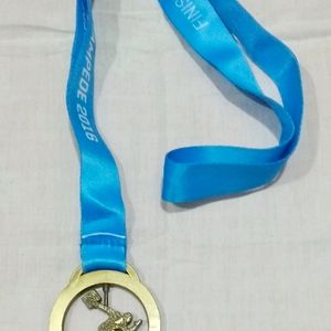 Collectible PUMA Urban Stampede Finisher Medal.