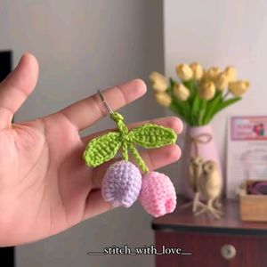 Crochet Phone Charms And Keychain