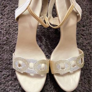 Golden Lightweight Heels