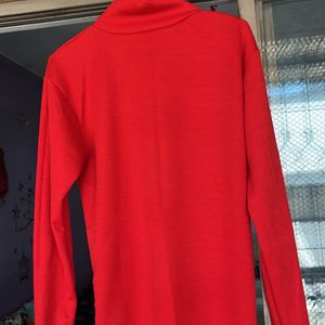 Turtle Neck Full Sleeve T-shirt