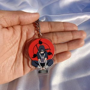 Anime Itachi Keychain Double Side View