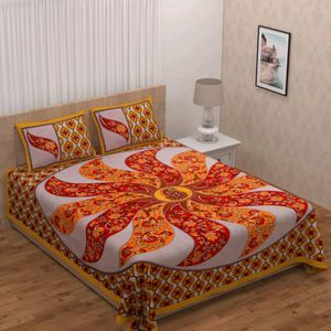 pure cotton bedsheet