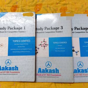 NEET Chemistry Study Package Aakash For Class 11