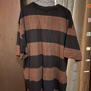 Stripped Bonkers Oversized Tshirt