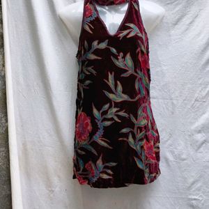 5X. MAROON CUTE TOP