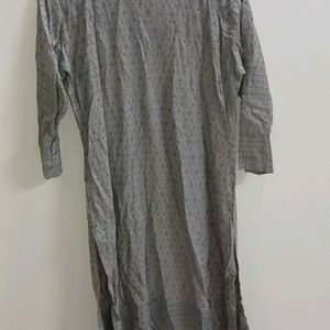 Gray Kurti With Sequence