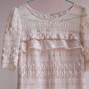 Lace Shift Dress