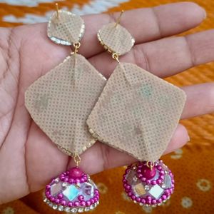 Mirror Work Earrings