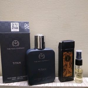 Titan And Heritage Perfume Combo