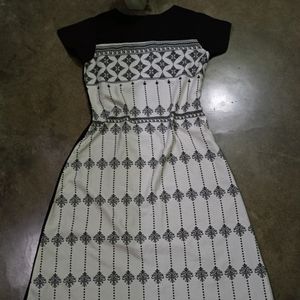 Beautiful Black and white kurta