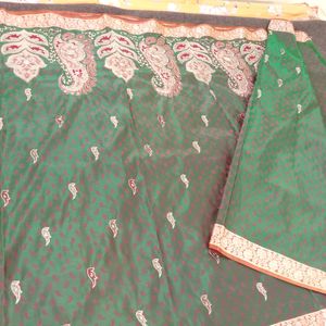 Green Silk Saree