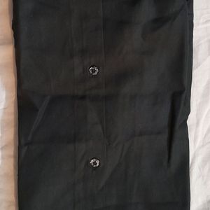 Black Shirt  Unused Piece 38 Number