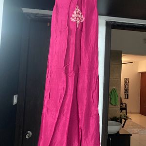 Magenta Layered Kurta