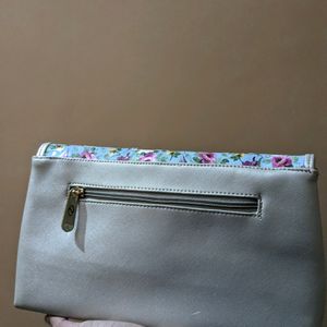 Silver Sling Bag