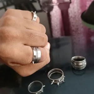 Mini Stainless Steel Defense And Stylish Rings