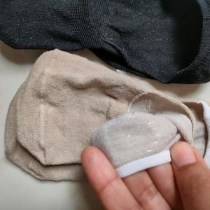 Pair Of 4 Invisible Socks