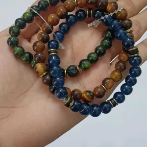 Set Of 3 Semi-precious Bracelet for Men.